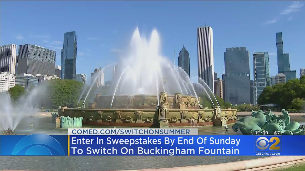 Buckingham Fountain Testing Begins, Official 'Switch On Summer' Set For May 22