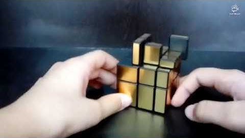 How to solve the third layer of the mirror cube (beginners method)