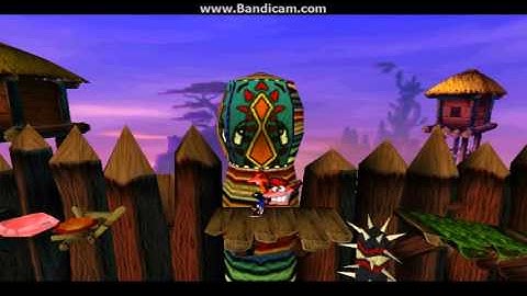Crash Bandicoot 100% Walkthrough - Part 22: Native Fortress