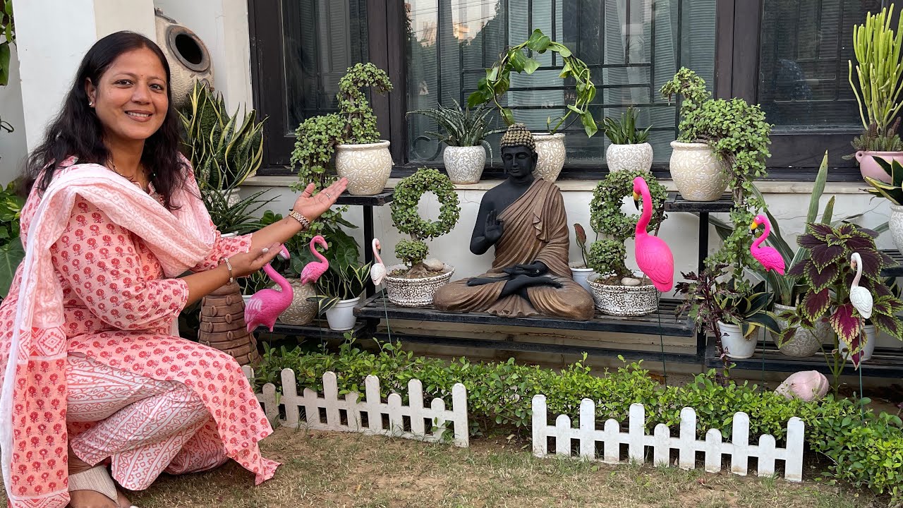 जयपुर की सुनीती जी ने बताई टॉपीआरी बनाने की ट्रिक्स 😮 Topiary Making Ideas & Tricks 😯 Jaipur