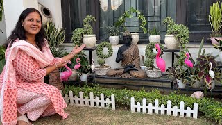 जयपुर की सुनीती जी ने बताई टॉपीआरी बनाने की ट्रिक्स 😮 Topiary Making Ideas & Tricks 😯 Jaipur