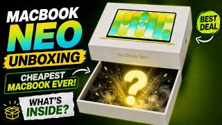 MacBook Neo Unboxing : Unboxing Cheapest MacBook Ever! What's Inside New Apple MacBook Neo?