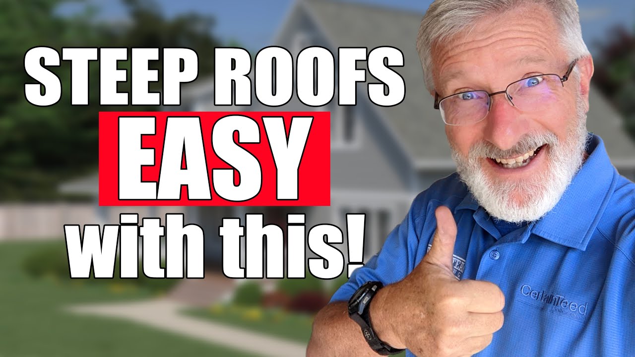 Secret Weapon To Walking On A Steep Roof: The Pitch Hopper