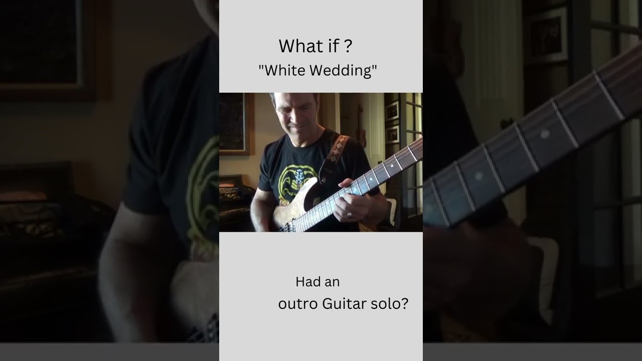 Billy Idol's "White Wedding"