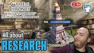 Research Guide ⚔️ Game of Thrones: Winter is Coming ⚔️ English