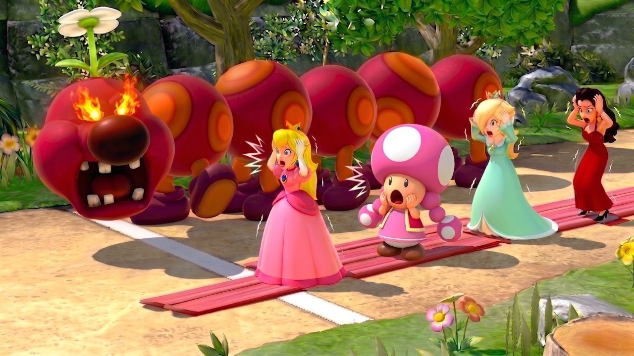 Daisy's animation evolution in Mario Party games (1998 - 2025