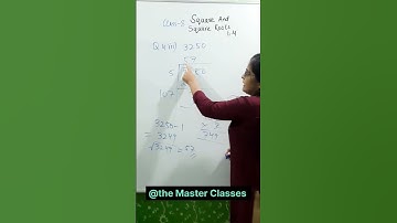Ex 6.4 Q-4 Square and Square roots | Class 8 | Maths | Chapter 6 #maths #class8 #shorts #ytshorts