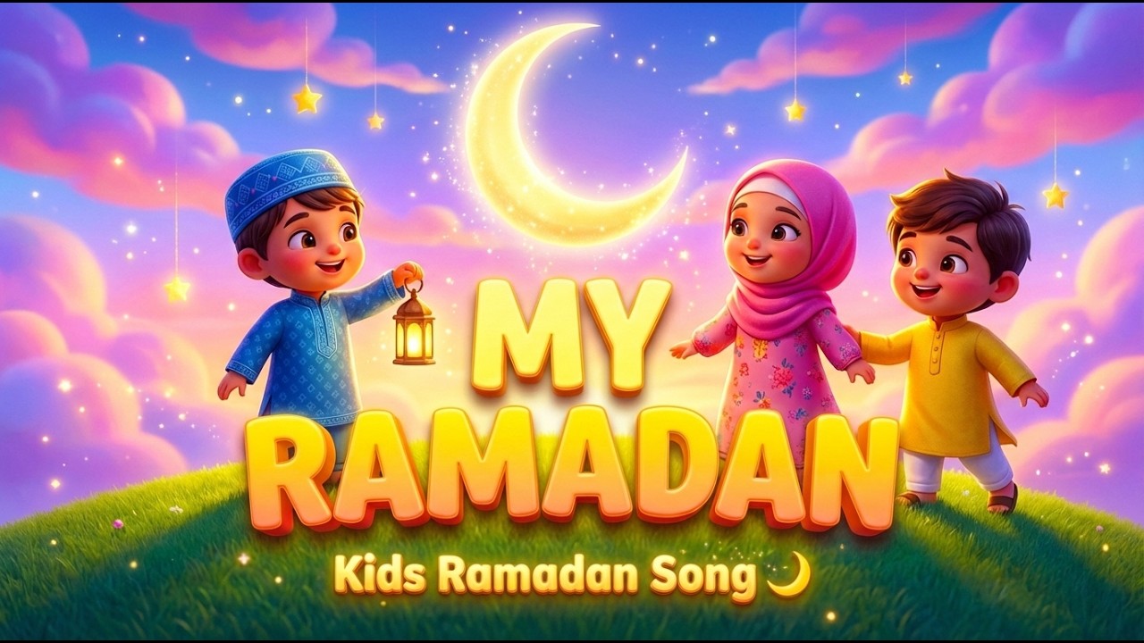 My Ramadan 🌙 | Kids Ramadan Song | Give Iftar, Zakat & Sadaqah with ARO