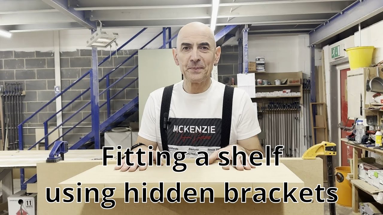 Two ways to fit a floating shelf with hidden brackets (it could save your relationship!)