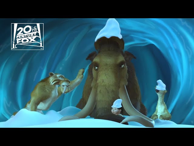 Ice Age | Ice Slide Clip | Fox Family Entertainment class=