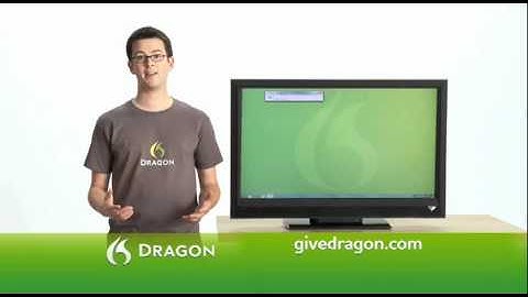 Dragon Speech Recognition Software Commercial