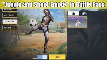 Season 6 Battle Pass Emote "Juggle and Shoot" - COD MOBILE