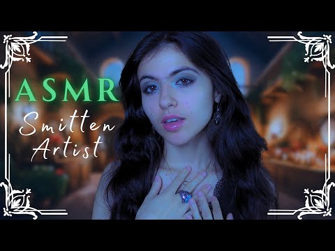 ASMR || The Smitten Artist Draws You