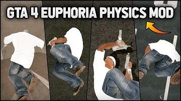 [1MB] GTA 4 Euphoria Physics Mod For GTA San Andreas Android | Modding Master