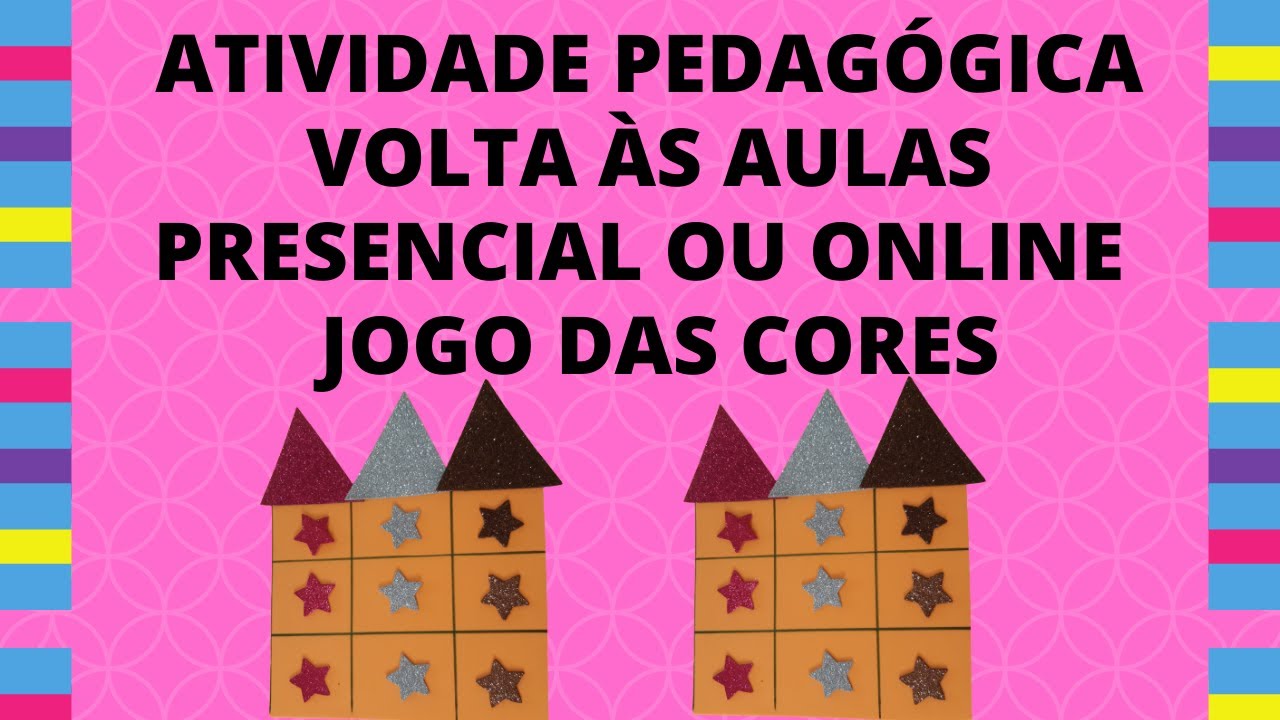 💛Jogo das cores 💜 - Centro de Educação Infantil Fazendinha