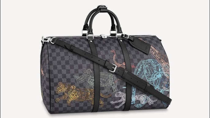 Louis Vuitton ECLIPSE Keepall Bandouliere (Review + Unboxing + Try