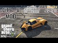 GTA V MOD | New Cars - No Death - Flame Bullets - Unlimited Ammo | 60FPS Gameplay Part 24