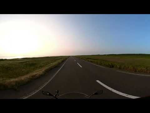 【VR360度動画】バイクで宗谷サンセットロードを走る〜北海道ツーリング〜