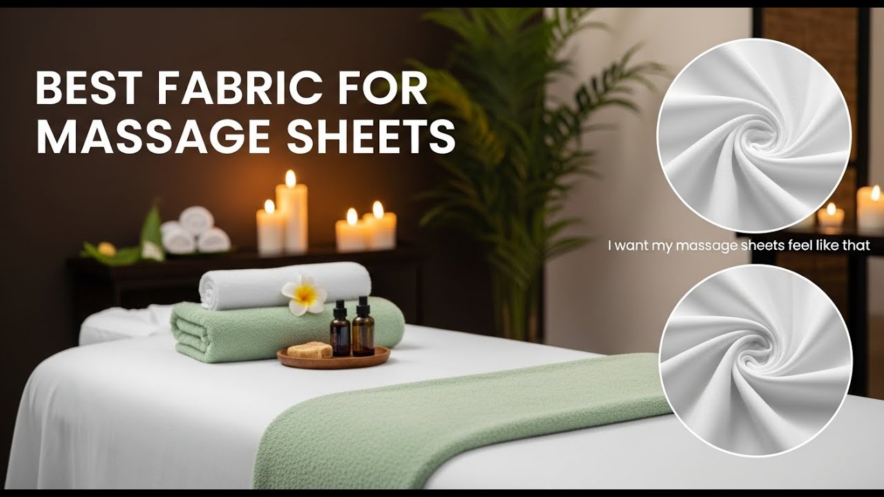 TOP 5 Best Fabric For Massage Sheets 2026 | Massage Sheet Fabrics Every Therapist Needs