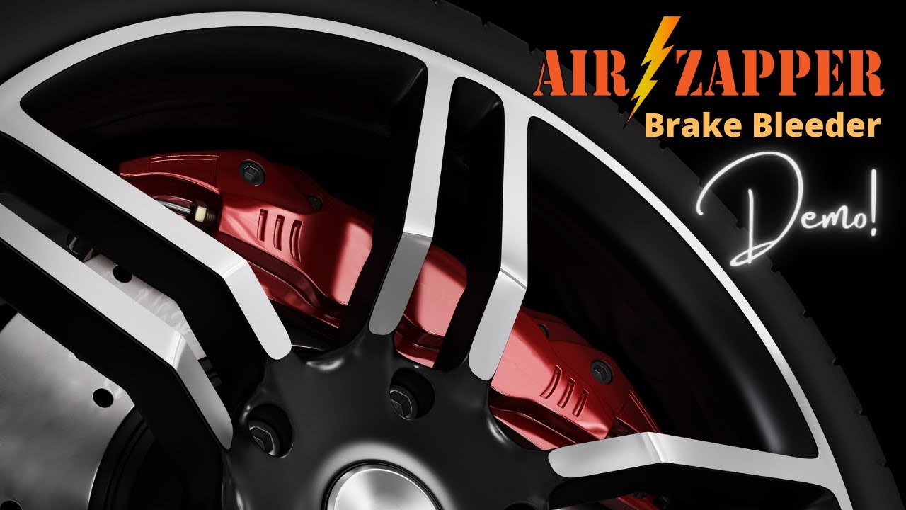 Vacuum Brake Bleeder Kit Car Demo Air Zapper YouTube