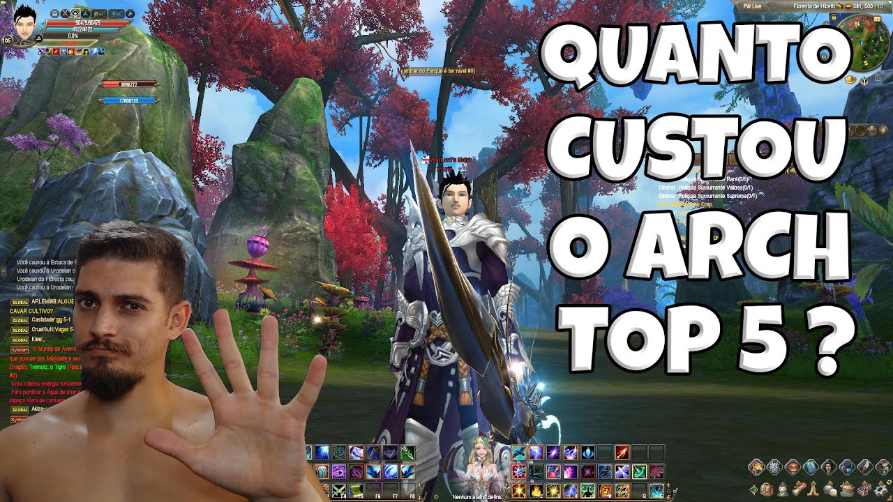 QUANTO VALE UMA CONTA TOP 5 MAIS FORTE DO PWBR ?