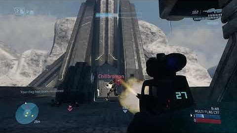 Halo 3 MCC Multi Flag CTF on Narrows (Xbox One) (No Commentary)