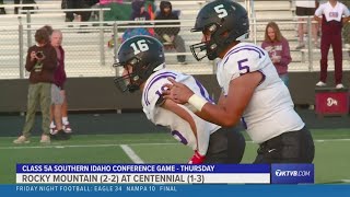 Highlights: Rocky Mountain tops Centennial 33-19 on the road