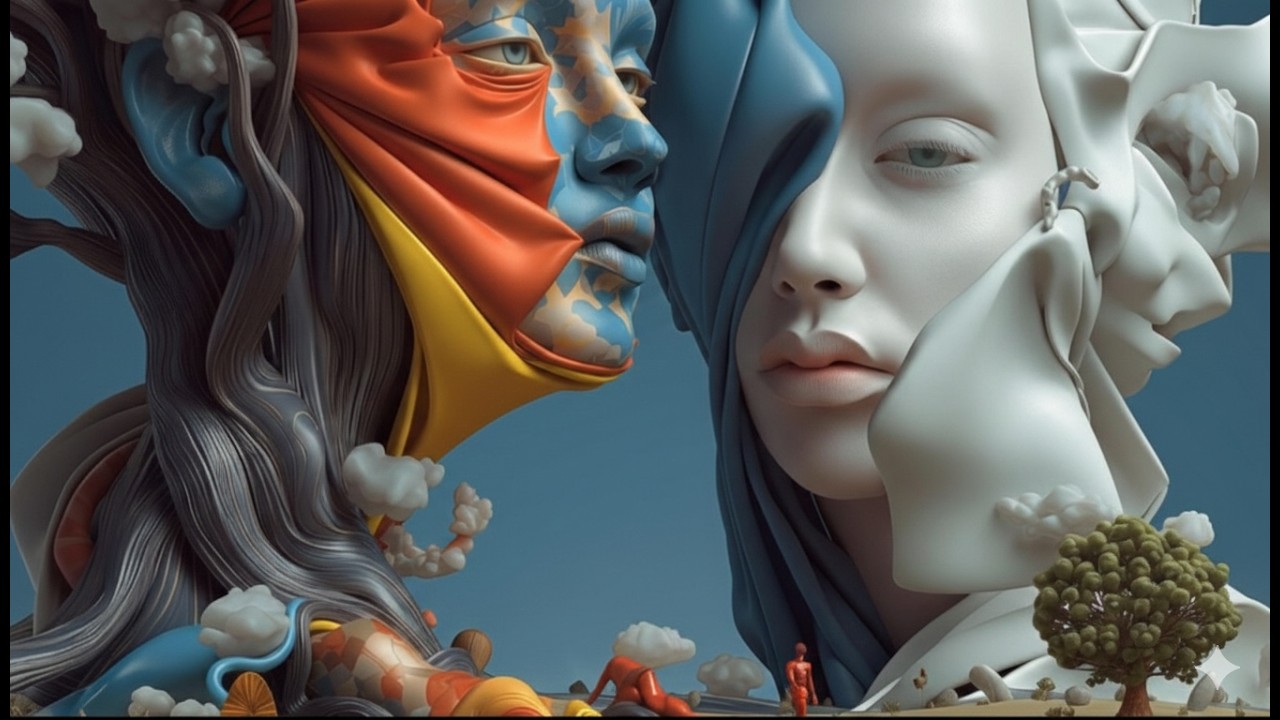 SYNTHETIC SKIN |4K| AIFilm | SyntheticSkin | Midjourney | An AI Fashion Film