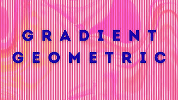 🌈🔷 Gradient Geometric Loop | Hypnotic Flow" #animation #pink #gradient #geometric