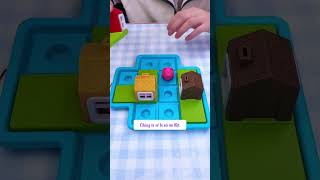REVIEW đồ chơi trí tuệ thử thách xây nhà cho 3 chú heo con  #funnyshorts