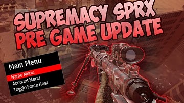 MW2 1.14 Supremacy (SPRX) + Pre Game/Host Menu + Download
