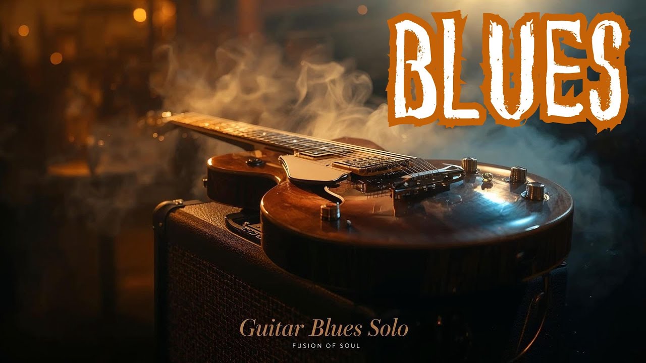 Slow Blues Guitar Jam – Relax & Play