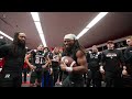 Post-game WIN locker room speech