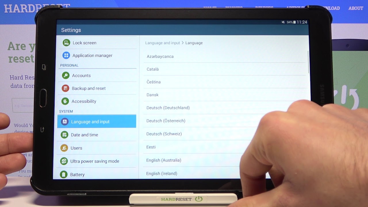 Mi Tablet Samsung No Tiene Idioma Español