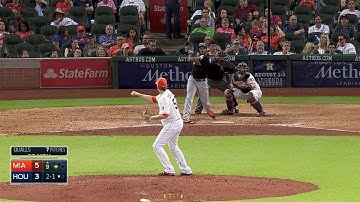 MIA@HOU: Valdespin launches a two-run homer to left