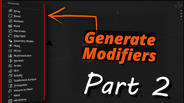 Generate Modifiers Part 2 - Full HINDI Animation Course in Blender #3d #animation