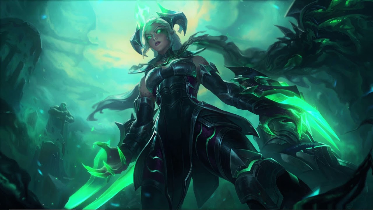 Live Wallpaper: League of Legends - Ruined Shyvana - YouTube