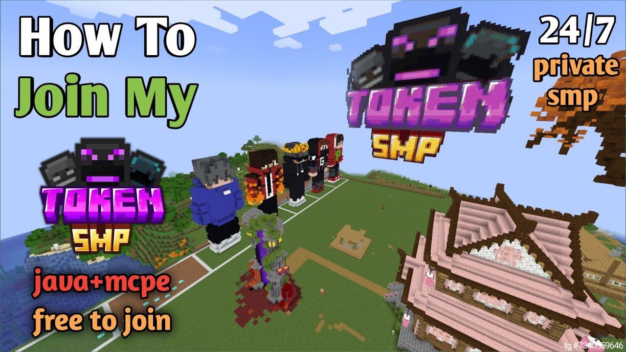 🤫how to join Private TOKEN SMP Server | 1.21+ In Mcpe and Pojav/pc | #tokensmp