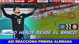 Asi Reacciona Prensa Alemana A De Luis Diaz Hamburgo Vs Bayern Munich Bundesliga