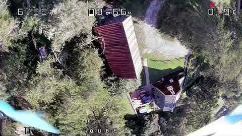 Shark Byte freestyle (200 mW test flight--watch in 4k!)