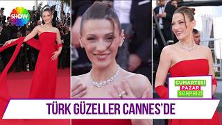 Cannesin Kırmızı Halısında Türk Ünlüler Geçidi
