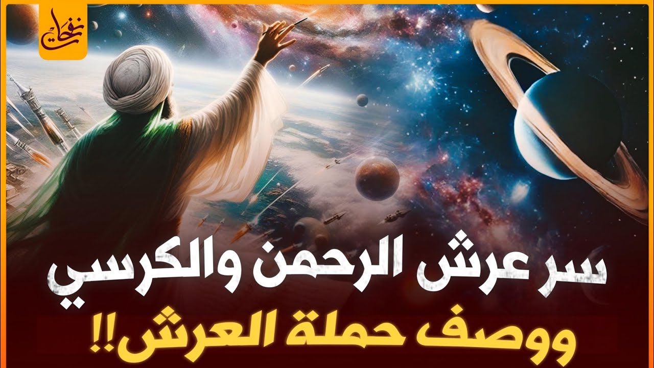 ما هو الكرسى وما سر عرش الرحمن؟وما هو وصف ملائكة حملة العرش أين مكانه وما الكلمة المكتوبة على العرش؟