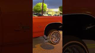 1968 Chevy Impala 3 Wheel Motion Cruising!  #cars #classic  #impalalowrider #automobile #lowrider