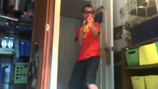 Tommy and the Nerf Gun Master