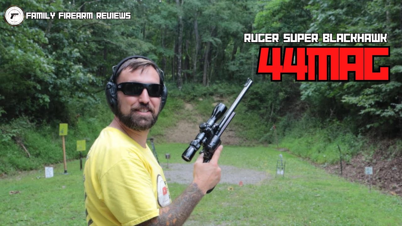 Ruger Super Blackhawk 44 Magnum 10.5 inch barrel - YouTube