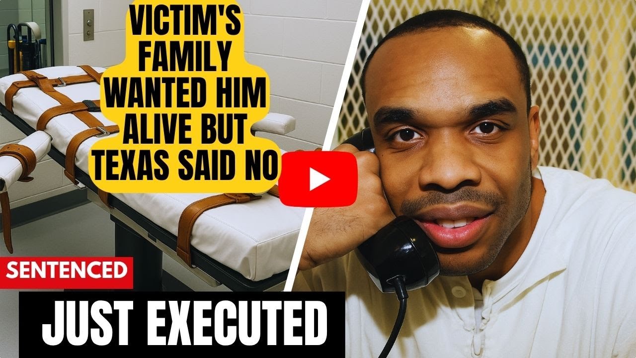 Казнь Кристофера Энтони Янга + Последняя трапеза и слова | Техасская камера смертников (США)