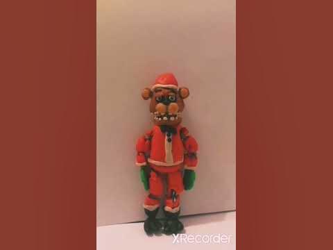 НОВОГОДНИЙ ФРЕДДИ ИЗ ПЛАСТИЛИНА - YouTube