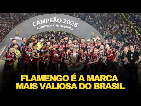 FLAMENGO IS THE MOST VALUABLE BRAND IN BRAZIL AND ENTERS THE WORLD'S TOP 50