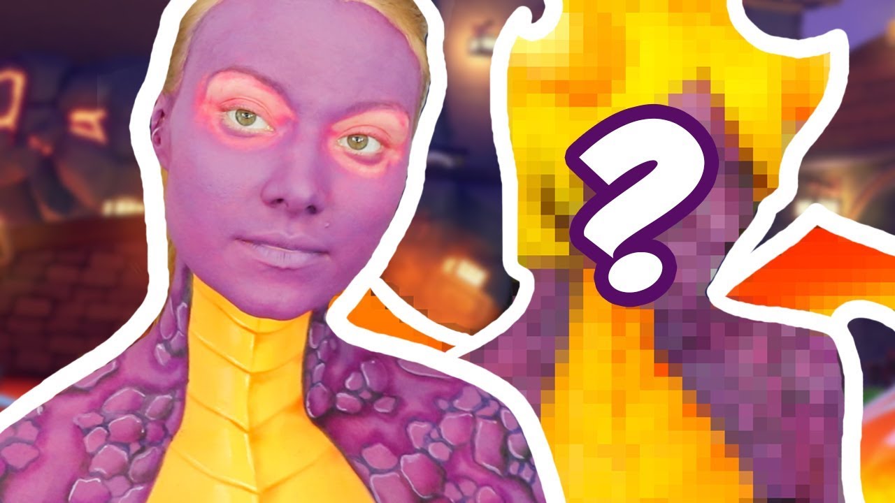 Turning Myself Into Spyro the Dragon