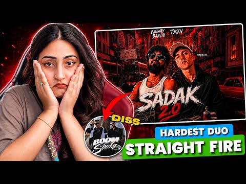 EMIWAY BANTAI X TOKEN - #SADAK 2.0 REACTION 🔥 | EKTA REACTS